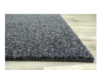 Tappeto d'ingresso Kokosintegom Nero/Grigio