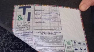 Tappeto d'ingresso Kokosintegom Nero/Grigio