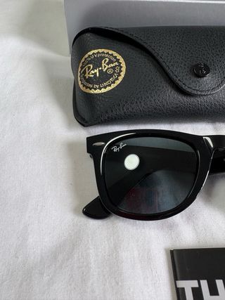 Gafas de Sol Ray-Ban Wayfarer Black/Grey size 50