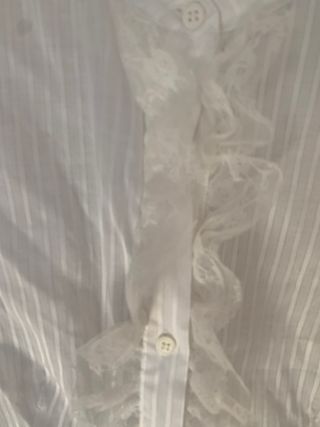 Camicetta Etam bianca con rouches