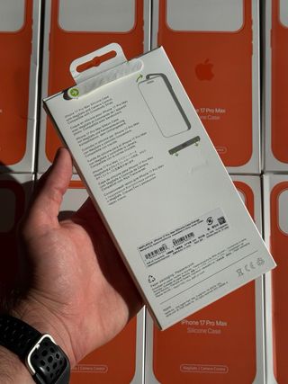 Funda iPhone 17 Pro Max Naranja Magsafe