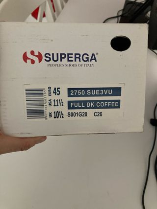 Zapatillas Superga Hombre Marrón