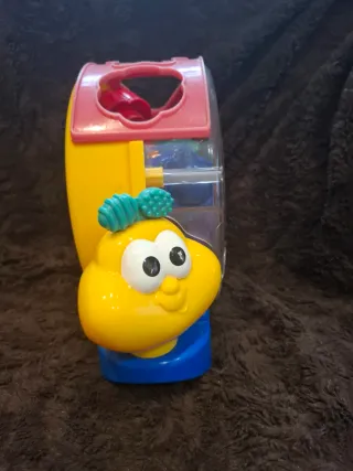 Lote 5 Juguetes Bebé: Coche, Gusano, Teclado