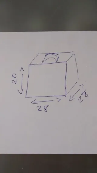 Costurero blanco de plástico