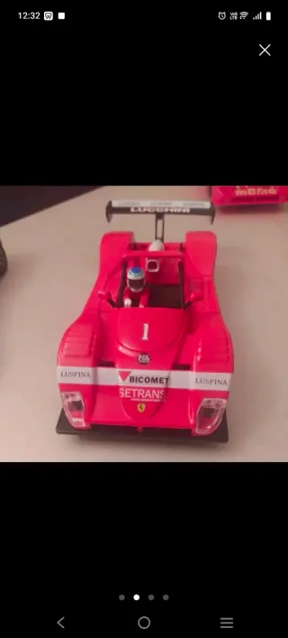 Coche Scalextric LUSFINA BICOMET SETRANS