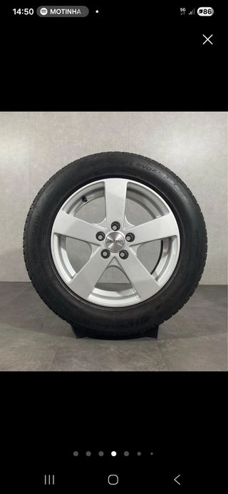 Llantas 5x100 NEUMATICOS CASI NUEVOS