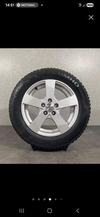 Llantas 5x100 NEUMATICOS CASI NUEVOS