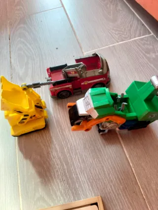 Coches Patrulla Canina: Rubble y Rocky