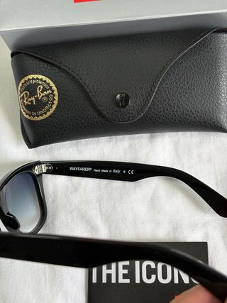 Gafas de Sol Ray-Ban Wayfarer Black/Gradient Grey