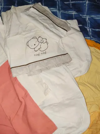 Juego sábanas cuco bebé