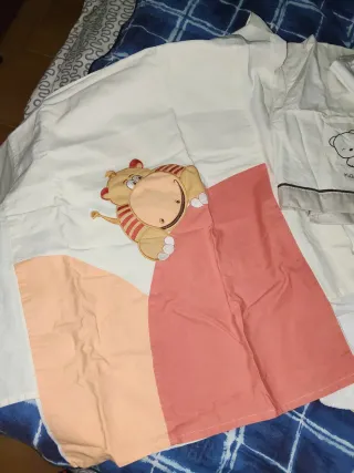 Juego sábanas cuco bebé