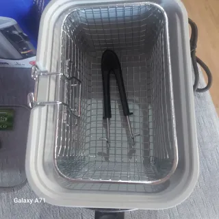 Freidora Jata 1.3L Inox Libre PFOA/PTFE