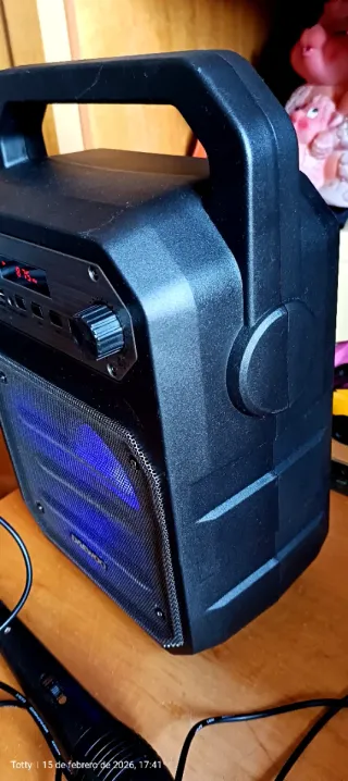 Altavoz Karaoke Daewoo Negro