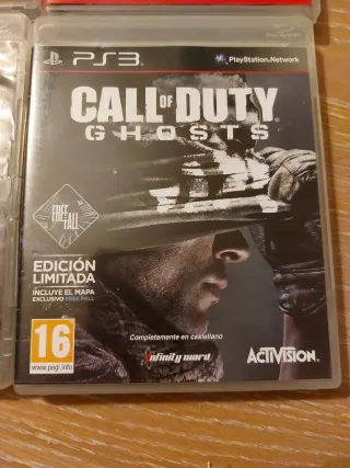 Lote 4 Juegos PS3: Uncharted, Call of Duty