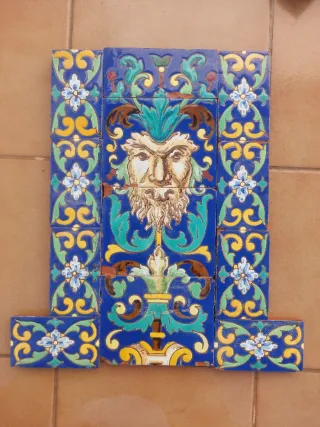 Mosaico antiguo palacete Sevilla