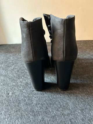 Tacones Just Fab Negro Talla 38