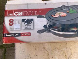 Plancha Grill Clatronic RG3090 8 Personas