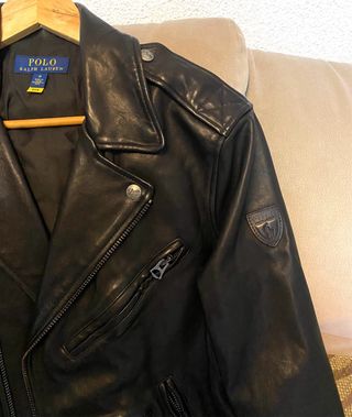 Chaqueta Cuero Polo Ralph Lauren Talla M