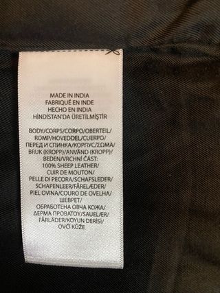 Chaqueta Cuero Polo Ralph Lauren Talla M