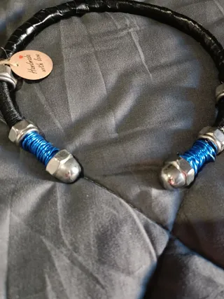 Collana handmade dadi ciechi