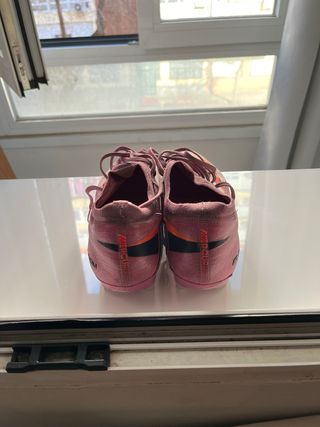 Botas de fútbol Nike Air Zoom rosas