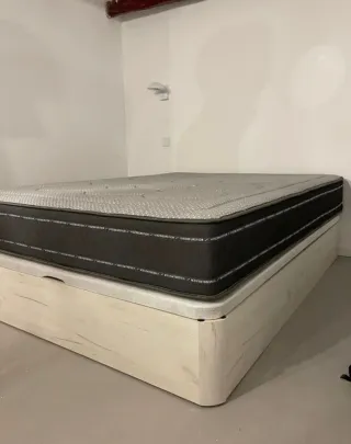 Canapé abatible con colchón