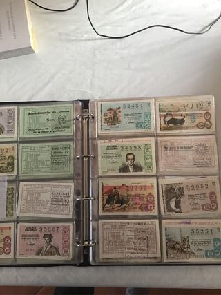 Décimos de lotería nacional