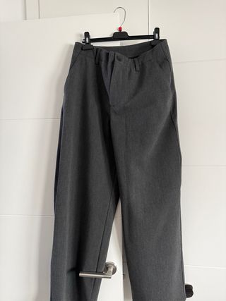 Pantalón baggy gris ZARA Man