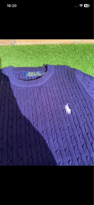Jersey Polo Ralph Lauren Morado