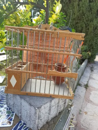 Jaula artesanal malagueña