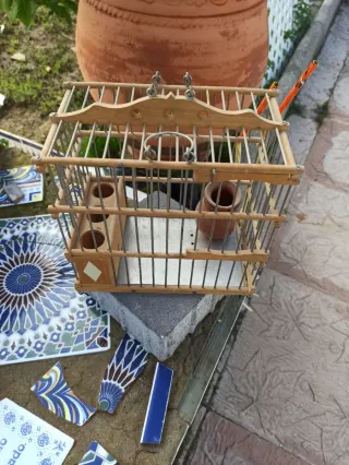 Jaula artesanal malagueña