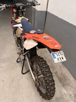 KTM 250 EXC 2014 Enduro Naranja/Roja