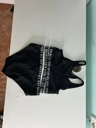 Conjunto H&M Negro Talla XXS 10-12 Años