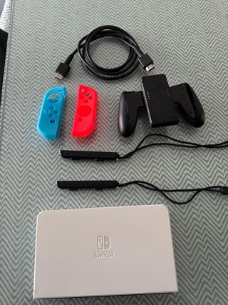 Nintendo Switch OLED Blanca