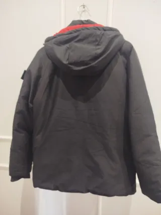 Chaqueta Norway Negra y Roja