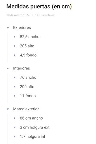 Puertas de madera para interior