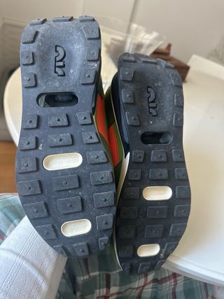 Nike Air verdes y naranjas Talla 40 25cm