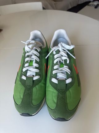 Nike Air verdes y naranjas Talla 40 25cm