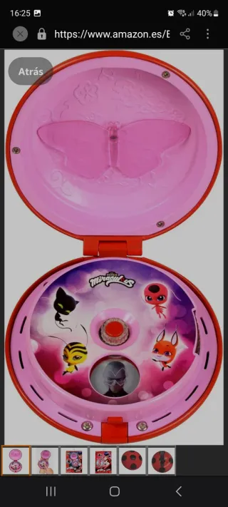 Ladybug Juguete Miraculous