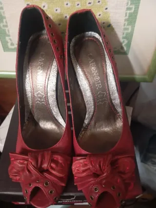 Scarpe donna CafèNoir rosse Tg 36