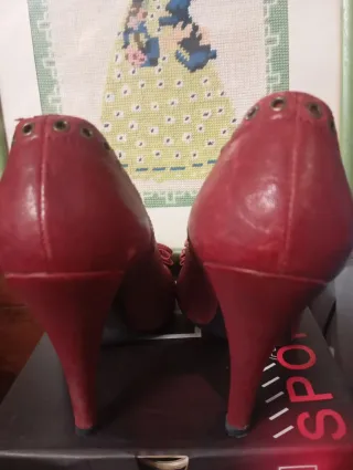 Scarpe donna CafèNoir rosse Tg 36