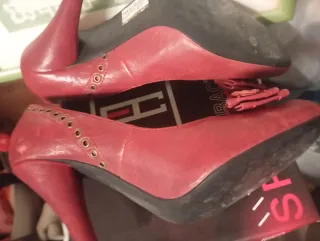 Scarpe donna CafèNoir rosse Tg 36
