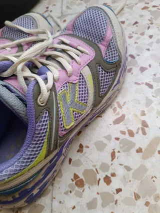 Zapatillas Kelme Mujer Rosa y Morado