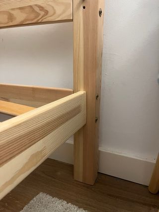 Cama Casita Mon Lit Cabane Madera
