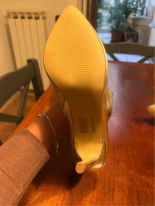 Stivali ZUIKI oro donna taglia 40 con cartellino