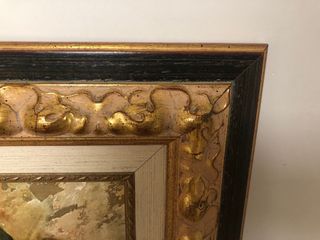 Coppia di dipinti a olio di frutta