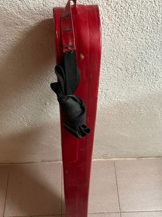 Tubo de rescate SOS rojo