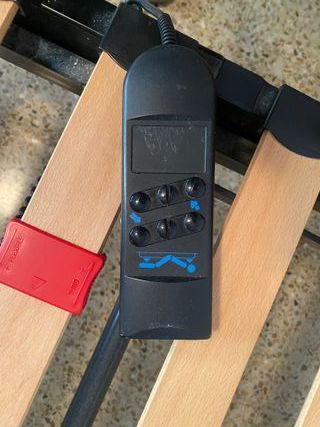 Base Cama Articulada Metal/Madera + Colchón