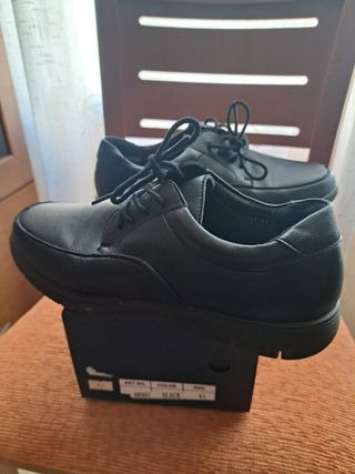 Zapatos Atlanta Piel Negro Talla 41