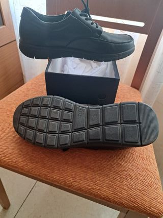 Zapatos Atlanta Piel Negro Talla 41
